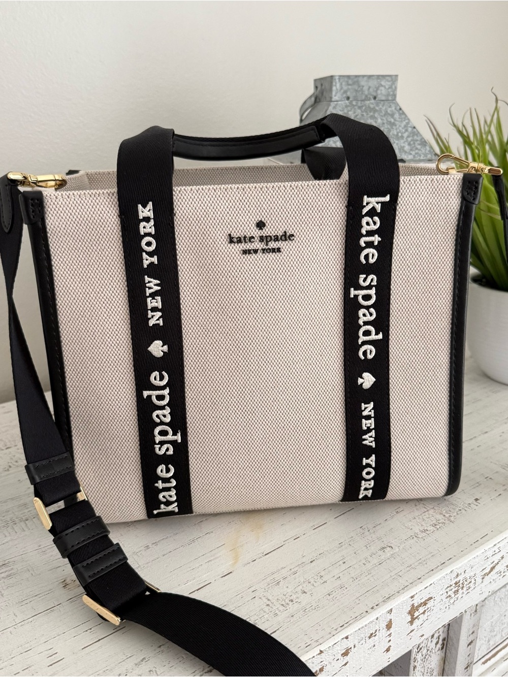 Kate Spade Kip Canvas Tote - Small